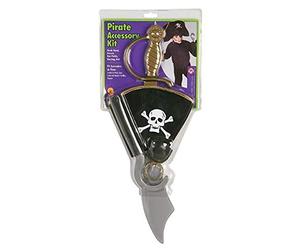 Rubies 482NS Official pirate accessory kit, Kid's, One Size Halloween