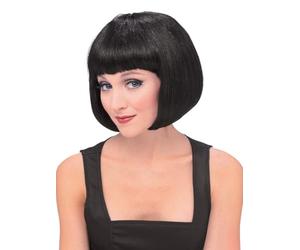 Rubies 50425NS Official Super Model Wig, Women's, Black, One Size Halloween