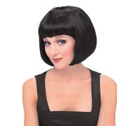 Rubies 50425NS Official Super Model Wig, Women's, Black, One Size Halloween