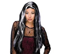 Rubie's 50703 Official Halloween Witch Wig, Adult, Black/Grey, One Size Halloween Halloween, World Book Day