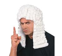 Rubies 50831 Official White Judge Wig Adult One Size One Size