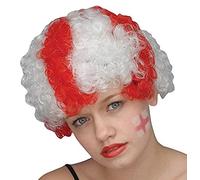 Rubies 51378NS Official Supporters England Wig Costume, Adult's, One Size Halloween