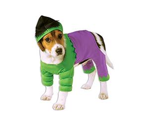 Rubie's 580069M Official Hulk Pet Dog Costume, Green/Blue, Medium Halloween Halloween