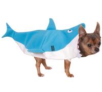Rubie's 580080S Official Shark Pet Dog Costume, Blue/White, Small