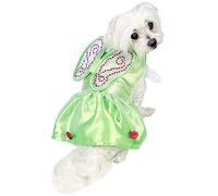 Tinker Bell Dog Fancy Dress Disney Fairy Pet Puppy Animal Cartoon Costume Outfit
