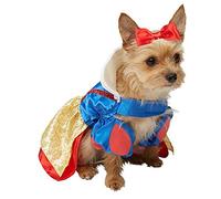 Rubie's 580209XS Official Snow White Pet Puppy Animal Costume, Blue/Yellow, X-Small