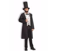 Rubie's 61521 Patriotic Party Collection Abraham Lincoln Costume President Adult Sized, Black, Default