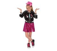 Rubie's 640554L JO JoJo Siwa Bomber Jacket Children's Fancy Dress Costume, Girls, Large/8-10 Years