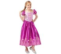 Rubie's 640722M Official Disney Princess Rapunzel Gem Costume, Girls, Medium 5-6 Years, Height 116 cm