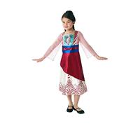 Rubie's 640729 Official Disney Princess Mulan Gem Costume, Girls' (Height 140 cm, Age 9-10 Years)