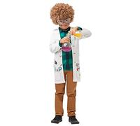 Rubies 640785M Generic s Official Mad Scientist Jacket Fancy Dress, Lab Doctor Uniform, Childs Size Medium 5-6 Years, Unisex, Multicolor Halloween