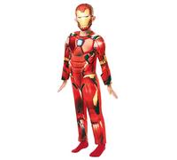 Rubie's Official Marvel Avengers Iron Man Deluxe Childs Costume, Kids Superhero Fancy Dress