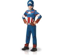 Rubie's 640832M Marvel Avengers Captain America Classic Child Costume, Boys, 5-6 years