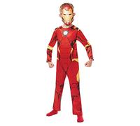 Rubies 640886 Official Marvel Avengers Iron Man Classic Costume, Kid's (Height 140 cm, Age 9-10) Halloween