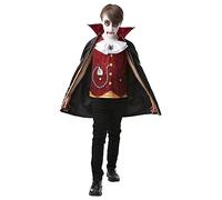 Rubies 6414349-10 Official Vampire Dracula Costume, Boys, Multicolour Halloween