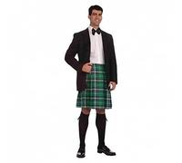 Rubies 67567 Gentleman's Kilt St. Patrick's Day Adult Sized Costumes, Plaid, Green, Default