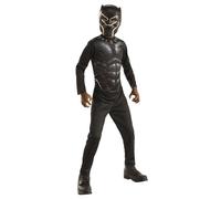 Rubies 700811-L Disfraz Black Panther Opp Inf 8-10 Años Costume, Multicoloured