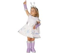 Rubies 701879_Todd Space Girl Costume, White, Lilac, T (701879-t)
