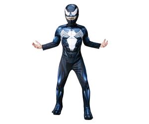 Rubies 702761M Marvel Spider-Man Venom Deluxe Costume, Boys, M Age 6-8 Halloween
