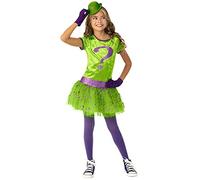 Rubie's 702873 Dc Super Villains Riddler Costume Tutu Dress 6-8 Years