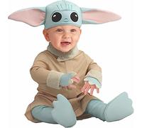 Rubies 702886 Grogu Toddler Costume, Mandalorian "Baby Yoda" Size Newborn Infant
