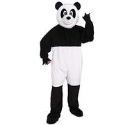 Rubies 70527 Party Supplies Panda Adult Sized Costumes, Black/White, Default