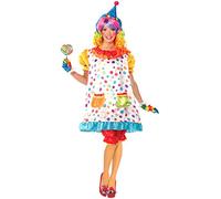 Rubies 74443 Wiggles the Clown Xl Costume Circus Adult Sized, Multi