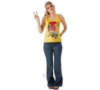 Rubie's 810678M Offical I Love the 70's Vest Top Costume, Women's, Medium Halloween Halloween