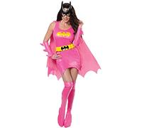 Rubies 810779_M Dc Comics Pink Batgirl Costume Adult Sized