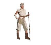 Rubies 820212M Official Star Wars Rey Costume Grand Heritage Deluxe, Women's, Medium Halloween, World Book Day