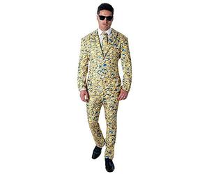 Rubie's 820244XL Official Minion Icon Suit Crazy Mens Costume (X-Large)