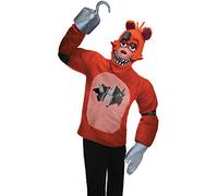 Rubies 820251 Five Nights at Freddy's Foxy Adult Sized Costume, Cartoon, Multi, Small