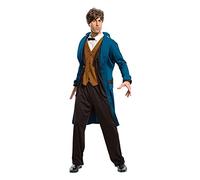 Rubie's Official Fantastic Beasts Warner Bros Newt Scamander Deluxe Mens Costume