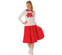 Rubies 820765 Grease Rydell High Cheerleader Costume Adult Sized, Shown, Medium