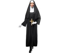 Rubie's 821062M Nun Costume, Women, Black, Medium