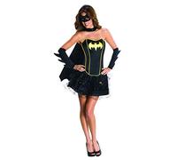 Rubie's 880557M Official Batgirl Corset and Tutu Costume, Adult's, Blacks, Ladies UK size Medium 10-12