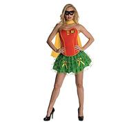 Rubie's 880559 Rubie's Official Robin Batgirl Corset Adult Costume Ladies Large
