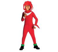 Kids Knuckles Costume Sonic The Hedgehog Boys Fancy Dress Outfit