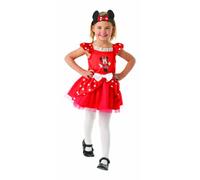 Rubie's 881871S Minnie Ballerina Costume, Red, Small