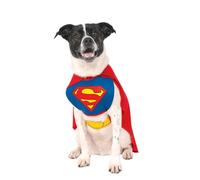 Superman Pet Fancy Dress - Extra Large Blue