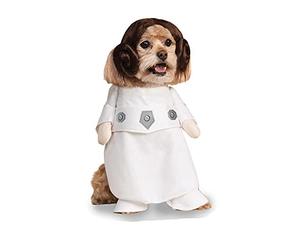 Rubies 887894S Official Star War Princess Leia Pet Dog Costume, Small Halloween