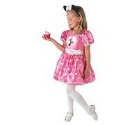 Rubie's 888830L Official Deluxe Minnie Costume, Cupcake (Pink), Large