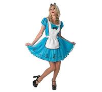 Rubie's 888844 Official Alice in Wonderland Costume, Women's, Large