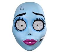 Rubies Adult Corpse Bride Costume Half-Mask, As Shown, One Size, As Shown, One size