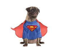 Rubie's Adult DC Comics Pet Costume, Small, Superman Party Supplies, Multicolor, S Neck 12 Girth 17 Back 11 UK