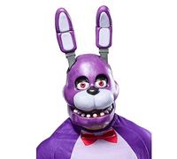 Rubies Adult Five Nights At Freddy's Latex Overhead Costume Mask, Bonnie, One Size
