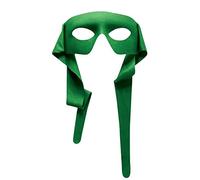 Rubie's Adult Forum Fabric Eye-mask With Ties, Green, One size