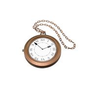Rubies Alice in Wonderland White Rabbit Jumbo Clock Medallion Necklace Copper