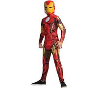 RUBIE'S Avengers Official - Classic Iron Man Costume for Children - Size 5-6 Years - 105 to 116 cm - Red and Yellow Jumpsuit and Mask - For Halloween, Carnival - Christmas Gift Idea