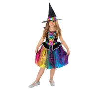Rubie's Barbie Beautiful Witch Kids Costume | Size: 7-8 Years Rubies Multicolor 7-8 Years